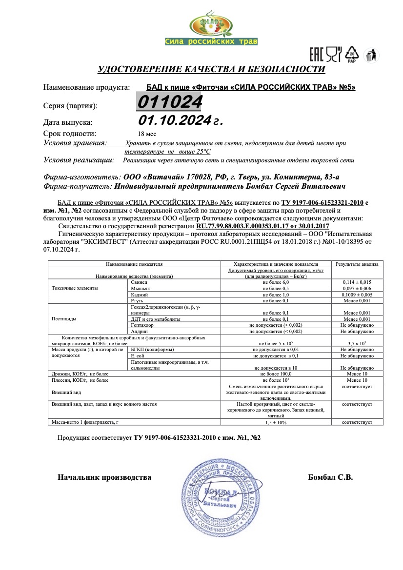 Паспорт №102024